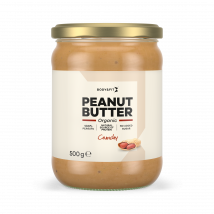 Beurre de cacahuètes biologique | Body&Fit | Croquant | 500 grammes