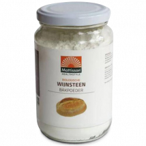 Acide tartrique en poudre Bio - Mattisson - Naturel - 220 Grammes