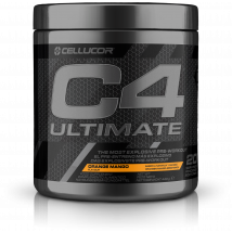 C4 Ultimate Pre-Workout - Cellucor - Orange Et Mangue - 440 Grammes (20 Doses)