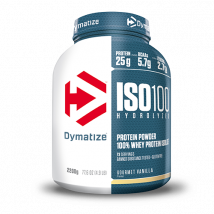 Iso-100 Hydrolyzed | Dymatize | Vanille gourmet | 2,2 kg (68 doses)