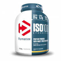 Iso-100 Hydrolyzed | Dymatize | Banane douce | 2,2 kg (68 doses)