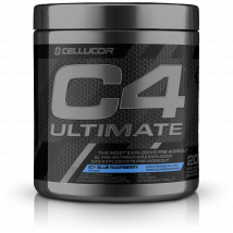 C4 Ultimate Pre-Workout - Cellucor - Icy Blue Razz Framboise - 440 Grammes (20 Doses)