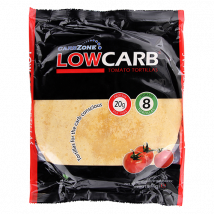 Tortillas de tomates faibles en glucides Low Carb Tomato Tortillas - CarbZone - 320 Grammes (8 Pièces)