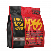 Gainer Mutant Mass - Mutant - Brownie Chocolat Caramel Mou - 2,2 Kg (8 Shakes)