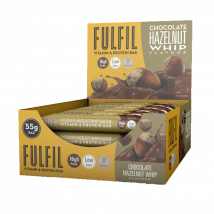 Barre vitamines et protéines - Fulfil Nutrition - Chocolate Hazelnut Whip - 900 Grammes (15 Barres)