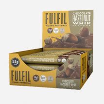 Barre vitamines et protéines - Fulfil Nutrition - Chocolate Hazelnut Whip - 900 Grammes (15 Barres)