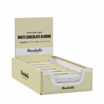 Barres protéinées Barebells Protein Bars | Barebells | Amande chocolat blanc | 660 grammes (12 barres)