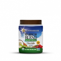 Protéines en poudre Warrior Blend Bio - Sunwarrior - Chocolat - 375 Grammes