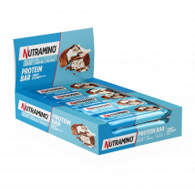 Barre protéinée Protein Bar Nutramino | Nutramino | Noix de coco | 660 grammes (12 barres)