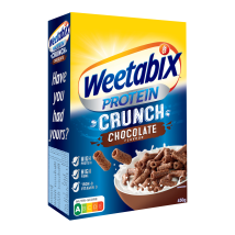 Weetabix - Céréales Protein Crunch Chocolate Weetabix - La Boîte En Carton De 450g