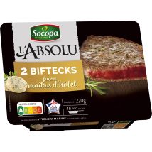 Socopa (socopa Cherr Viande Bovine : Biftecks Façon Maître D'hôtel à Griller Socopa