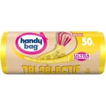 Sac Poubelle Tri Sélectif 50l Utra Résistant X10 Handy Bag