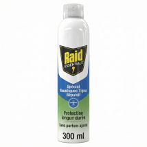 Répulsif Spécial Moustiques Tigres Protection Longue Durée Essentials Raid