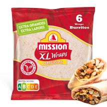 Mission - Wraps Blé Nature Xl Mission - Le Paquet De 540g
