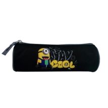 Minions - Trousse Scolaire Ronde Minions Noir Minions - L'unité