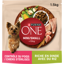 Croquettes Pour Chien Adulte Petit <10kg Stérilisé Dinde Purina One