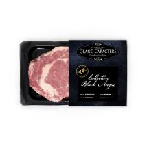 Grand Caractere - Viande Bovine : Entrecôte *** Black Angus Grand Caractere - La Barquette De 300g