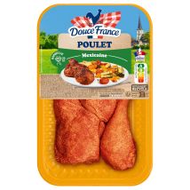 Plat Cuisiné Cuisses De Poulet Découpée Mexicaine Douce France