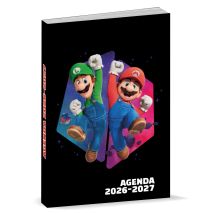 Agenda Scolaire 2026-2027 1 Jour/page 12x17 Cm Mario Kart Universal