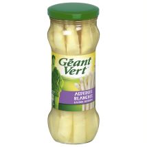 Geant Vert - Asperges Blanches Grosses Geant Vert - Le Bocal De 205g Net Égoutté