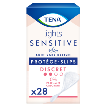 Tena - Protège-slips Sensitive Lights 0% Parfum Et Colorant Tena - La Boite De 28