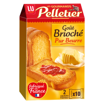 Biscottes Brioché Pelletier Lu