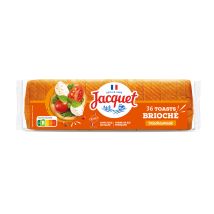 Pain Canapés Ronds Brioché Jacquet