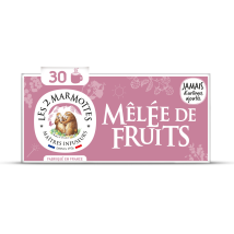 Les 2 Marmottes - Infusion Mêlée De Fruits Les 2 Marmottes - Le Paquet De 30 Sachets De 51g