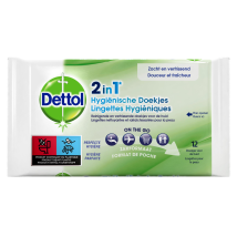 Lingette Hygiénique Désinfectante 2en1