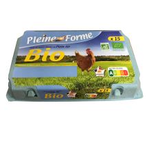 Œufs Bio Calibre Moyen Gros Pleine Forme