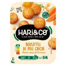 Hari&co - Boulettes De Pois Chiches Patate Douce Et Curcuma Bio Hari&co - La Barquette De 180g