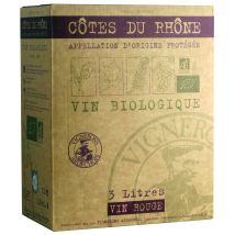 Vin Rouge A.o.p. Côtes Du Rhones Bio Vignerons Ardechois