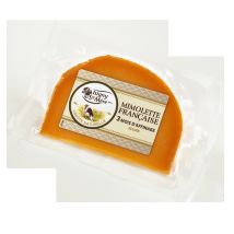 Isigny Sainte Mere - Fromage Mimolette Française Jaune 3 Mois D'affinage Isigny Sainte Mere - La Barquette De 210g