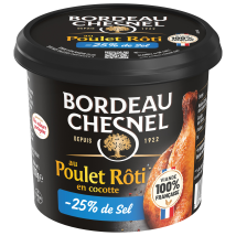 Bordeau Chesnel - Tartinable De Poulet Rôti En Cocotte -25% De Sel Bordeau Chesnel - Le Pot De 200g