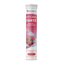 Forte Pharma - Complément Alimentaire Booster D'hydratation Comprimés Effervescents Cerise Forte Pharma - Le Tube De Comprimé
