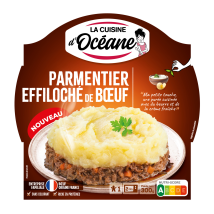 La Cuisine D'oceane - Hachis Parmentier Effiloché De Bœuf La Cuisine D'oceane - La Barquette De 300g