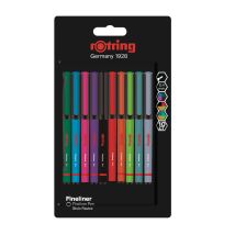 Stylo Feutre Fineliner x10 ROTRING