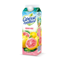 Caresse Antillaise - Nectar De Goyave Rose Caresse Antillaise - La Brique De 1l