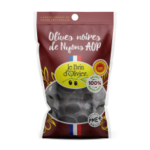 Le Brin D'olivier - Olives Noires De Nyons A.o.p Le Brin D'olivier - Le Sachet De 150g