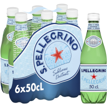 San Pellegrino - Eau Minérale Naturelle Gazeuse San Pellegrino - 6x50cl