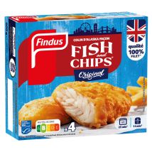 Poisson Pané Colin Façon Fish & Chips Msc