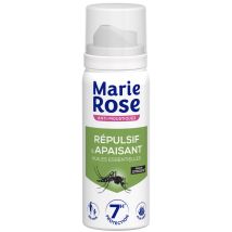 Anti-moustique Aérosol Répulsif Et Apaisant Protection 7h Huiles Essentielles Marie Rose