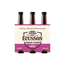Ecusson - Cidre Rosé Naturel Ecusson - 3x33cl