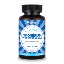 Complément Alimentaire Gummies Magnésium B6 Et B12 Vitavea