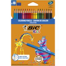 Crayon de couleur bics kids evolution x 18 BIC KIDS