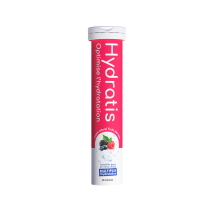 Hydratis - Pastilles D'hydratation Effervescentes Fruits Des Bois Hydratis - Le Tube De 20