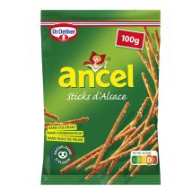 Biscuit Apéritif Bretzels Sticks D'alsace Ancel