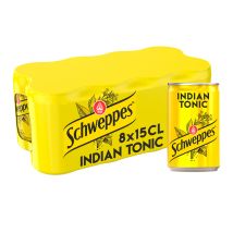 Soda Indian Tonic À L'extrait D'écorces De Quinquina Schweppes