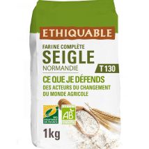 Farine De Seigle Complete T130 Normandie Bio Paysans D'ici