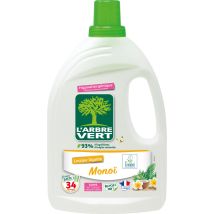 Lessive Liquide Hypoallergénique Monoï Ecolabel L'arbre Vert